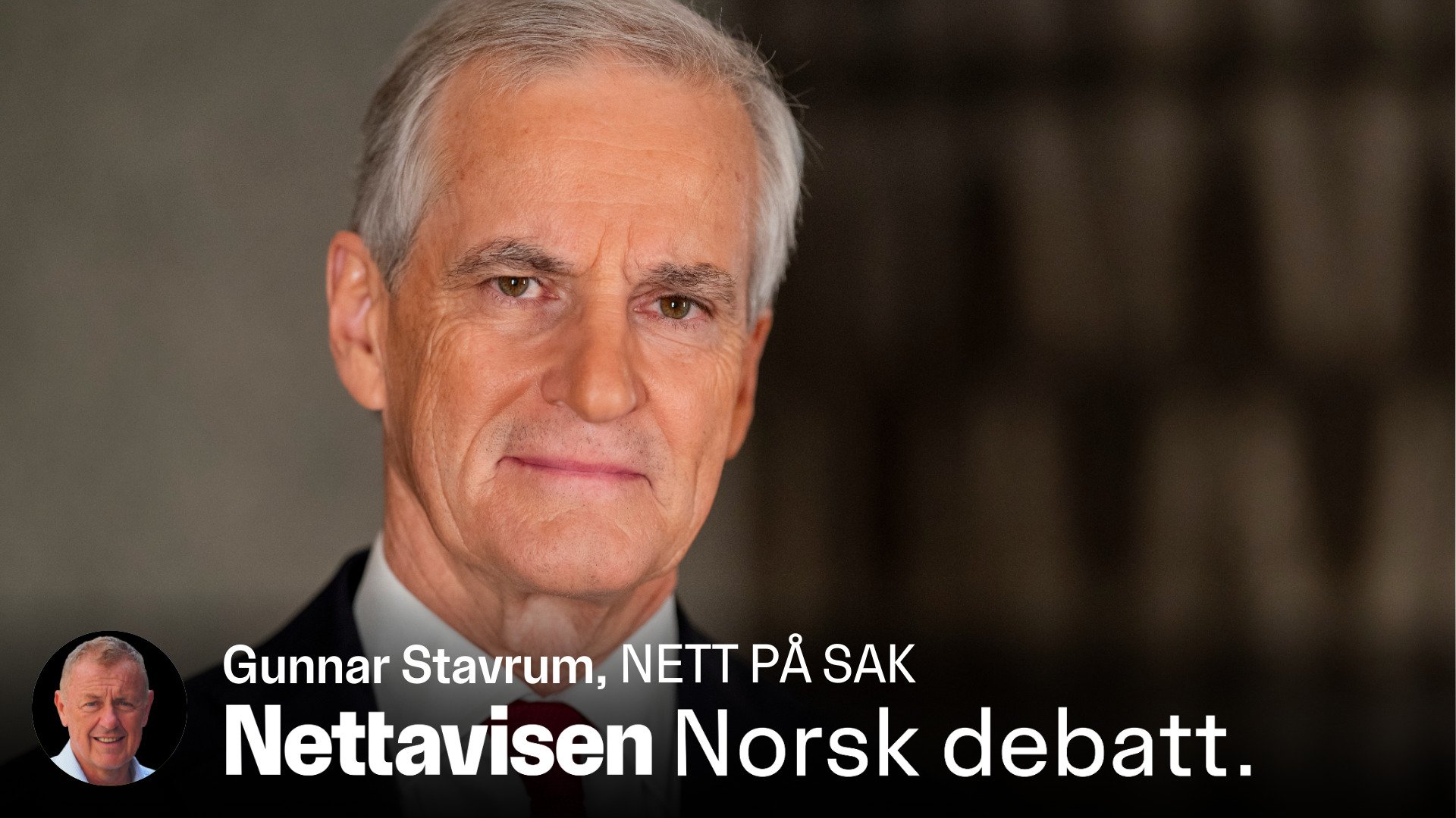 Statsminister Jonas Gahr Støre: «Vi må være forberedt på at krig kan ramme Norge»