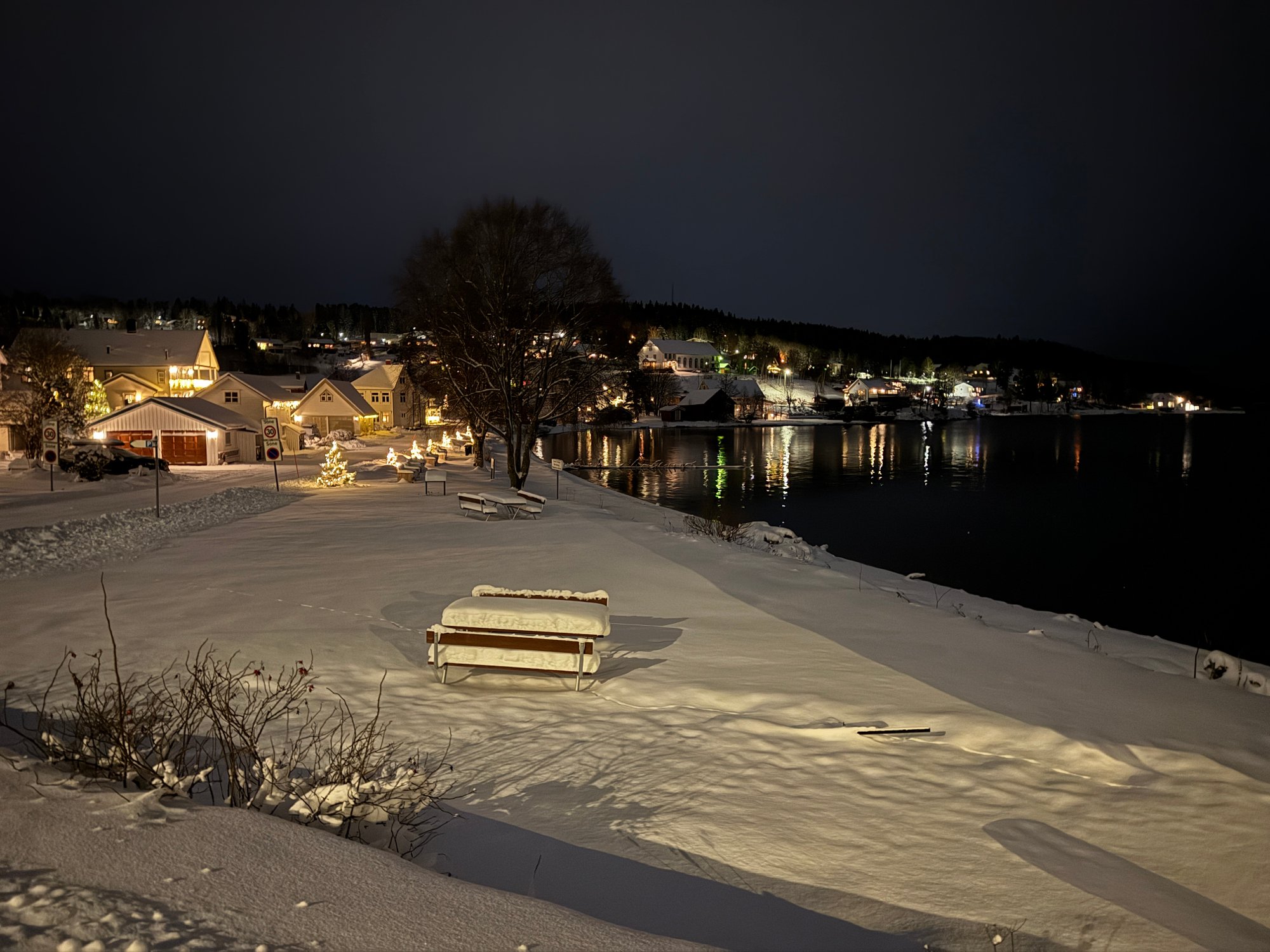 Flere vakre kvelder som dette på gang: Men iskaldt blir det