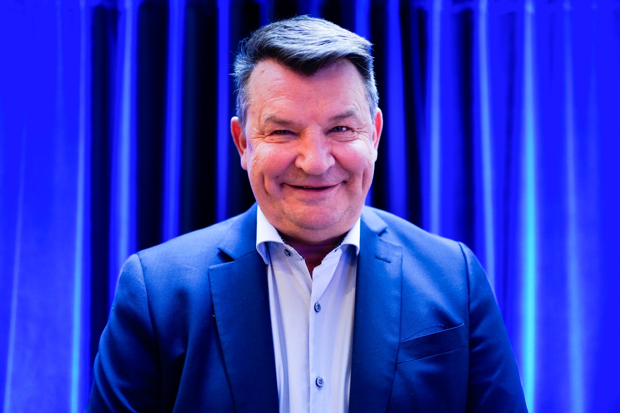 Gardermoen 20240421. 
Tor Mikkel Wara på landsmøtet til Fremskrittspartiet på Gardermoen søndag.
Foto: Terje Pedersen / NTB