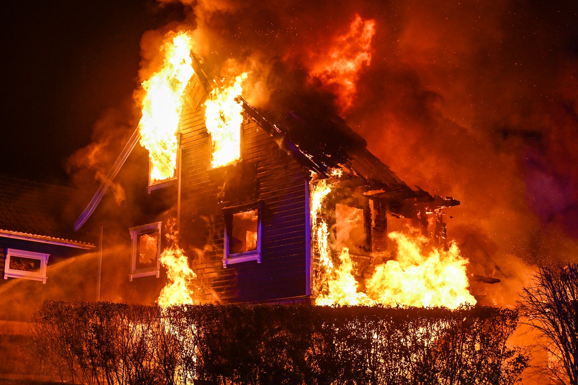 – 50 personer evakuert