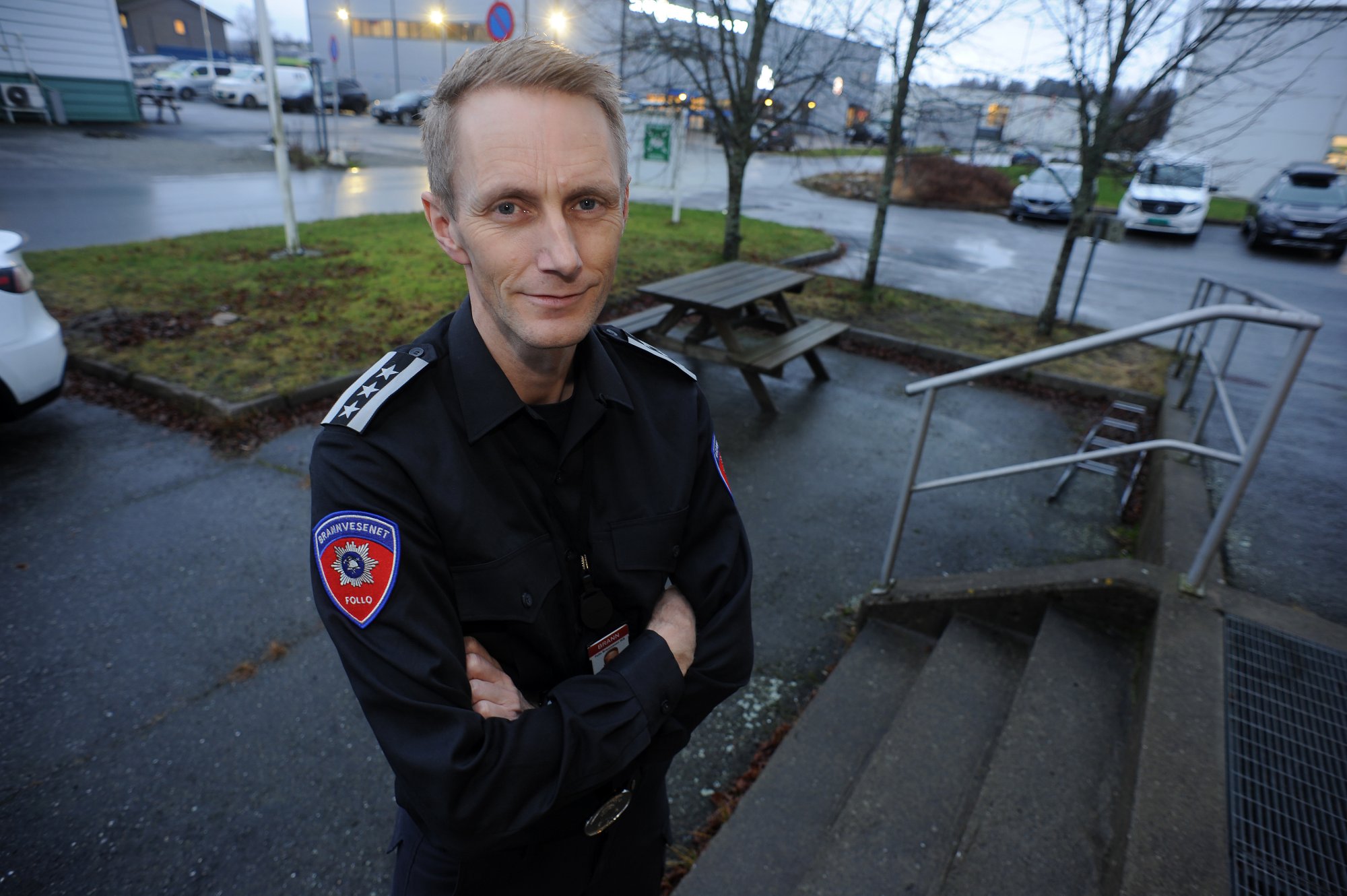 Roger fra Enebakk er trolig Norges raskeste brannsjef