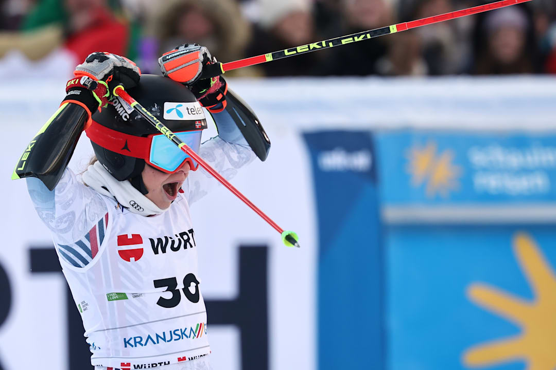 Sylvester-Davik med karrierebeste i storslalåm i Slovenia