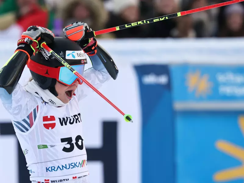 Sylvester-Davik med karrierebeste i storslalåm i Slovenia