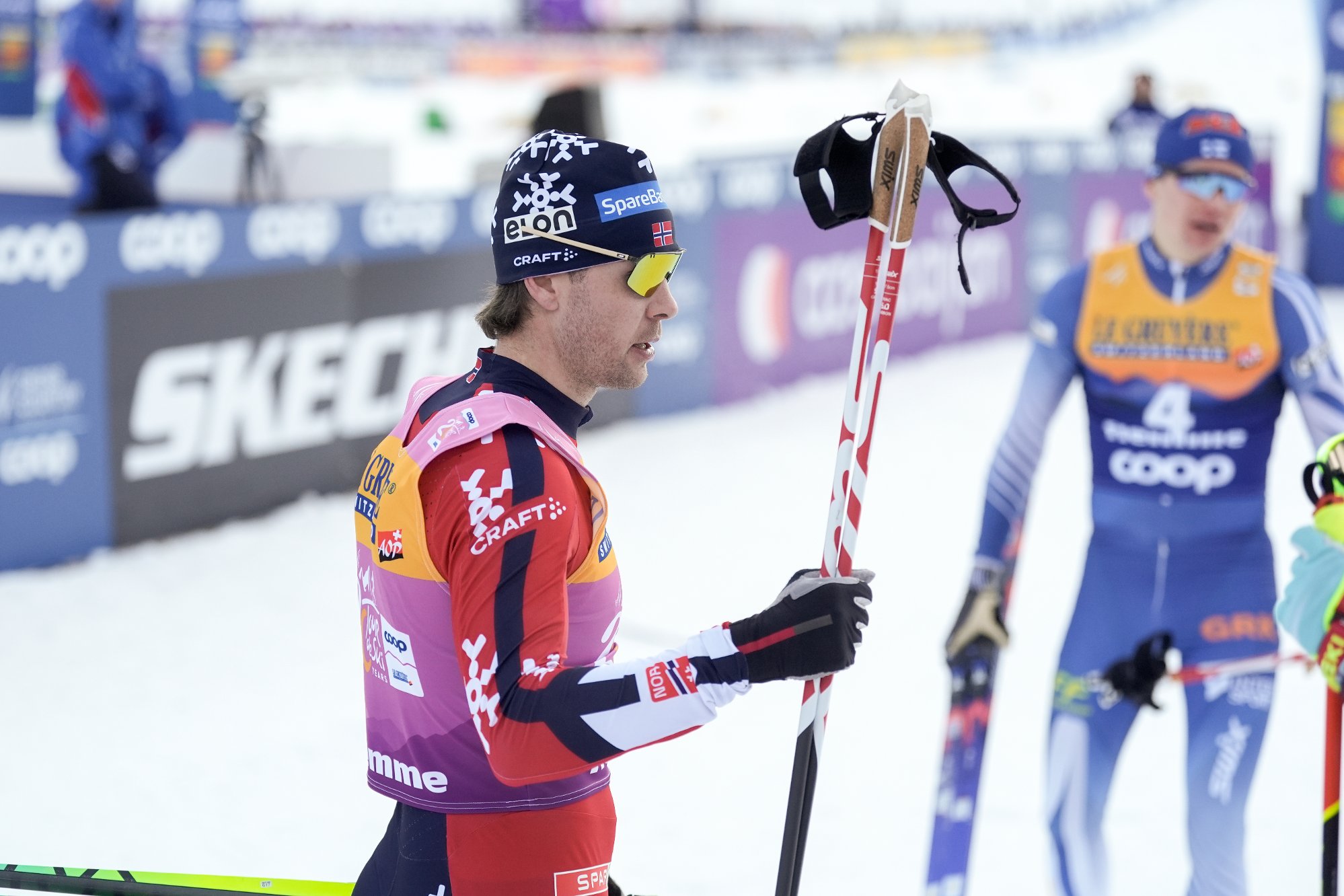 Stenshagen på skuddhold av sammenlagtseier før avslutningen i Tour de Ski
