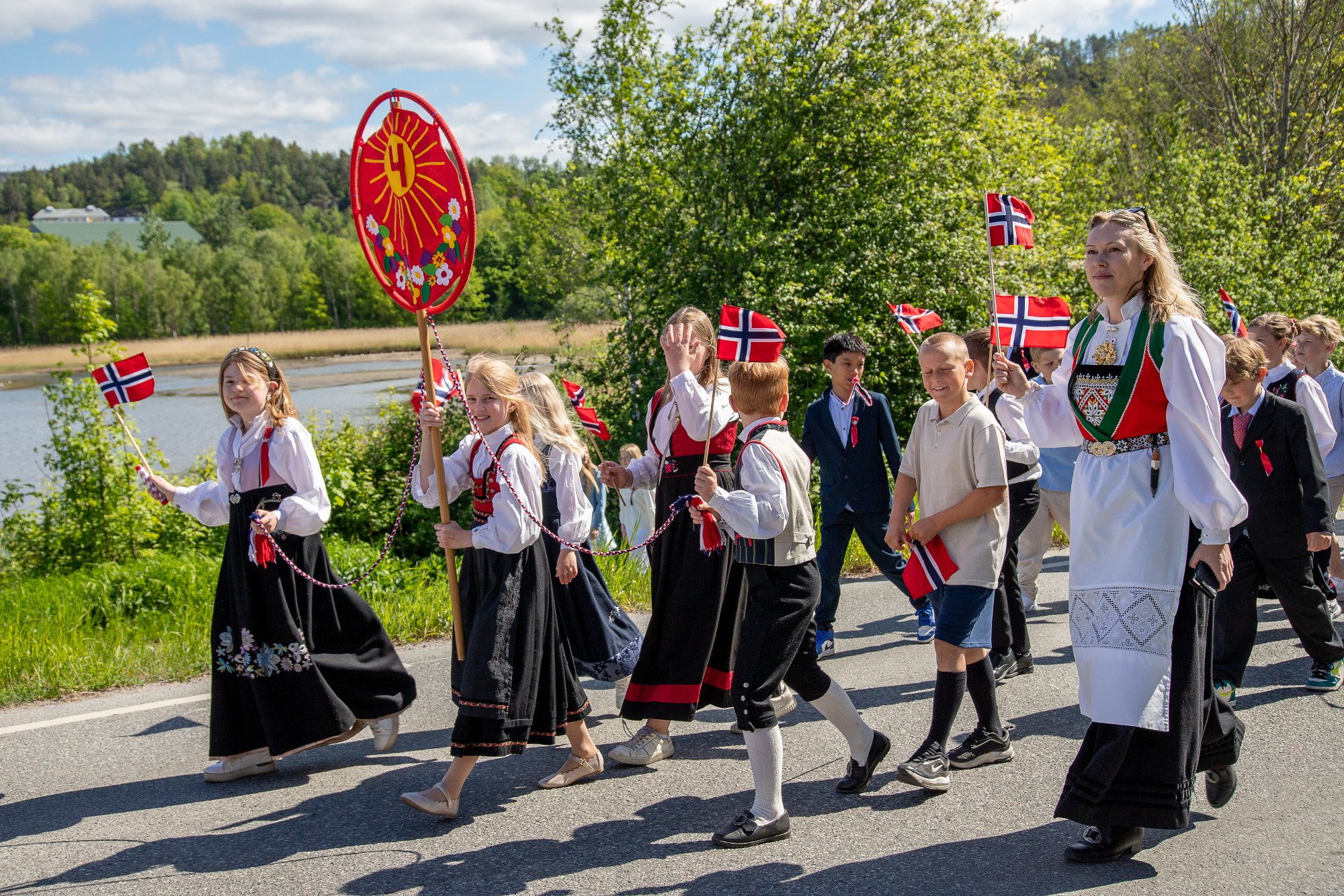 Slik faller de røde dagene