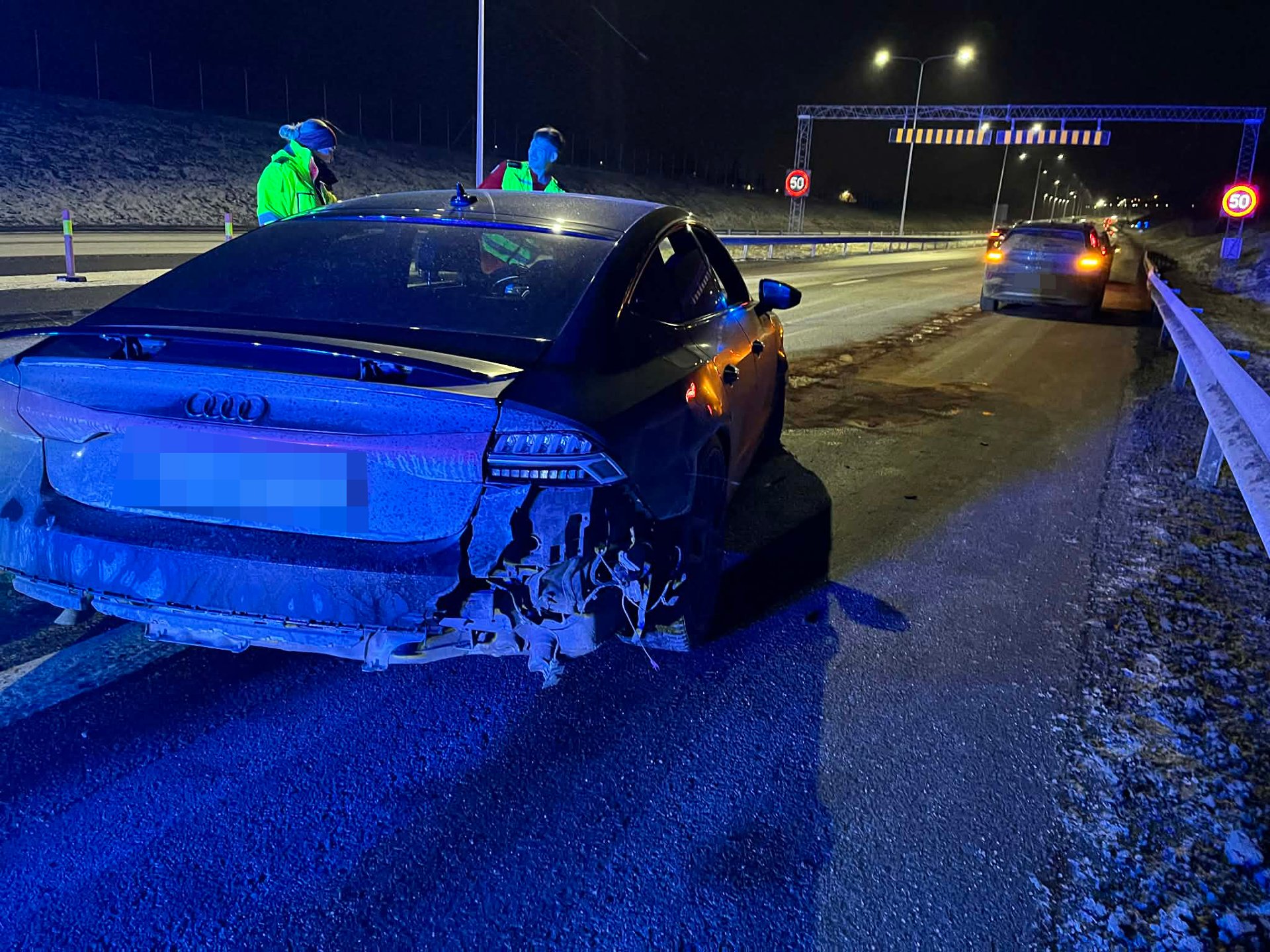 Store skader etter E18-ulykke: – Mistet lappen
