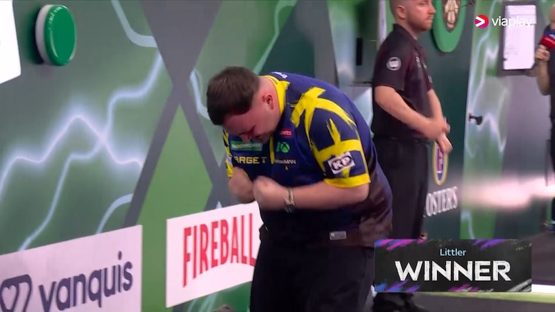 Luke Littler (18) suveren i VM-finalen - vant for andre år på rad