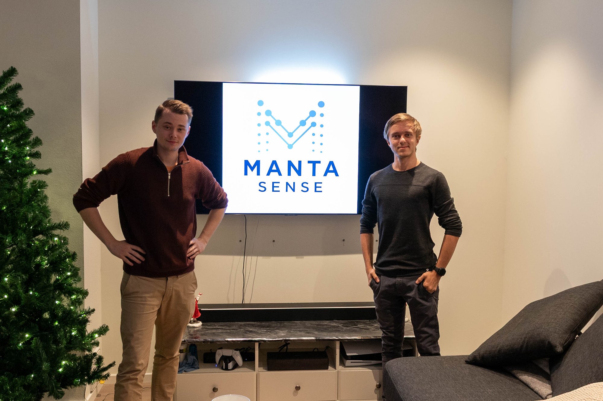 Sander (24) og Brede (24) vil satse stort på kunstig intelligens  