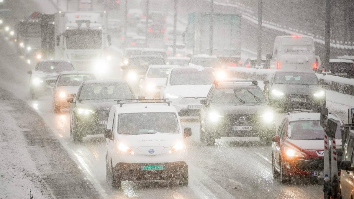 I dag skal «alle» hjem: – Det er mye glatte veier