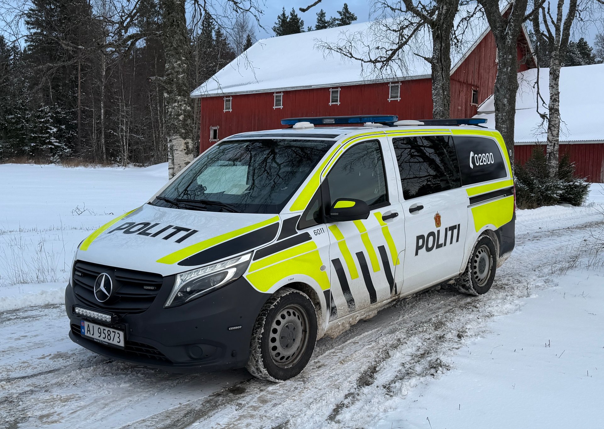 Rykket ut til trafikkuhell