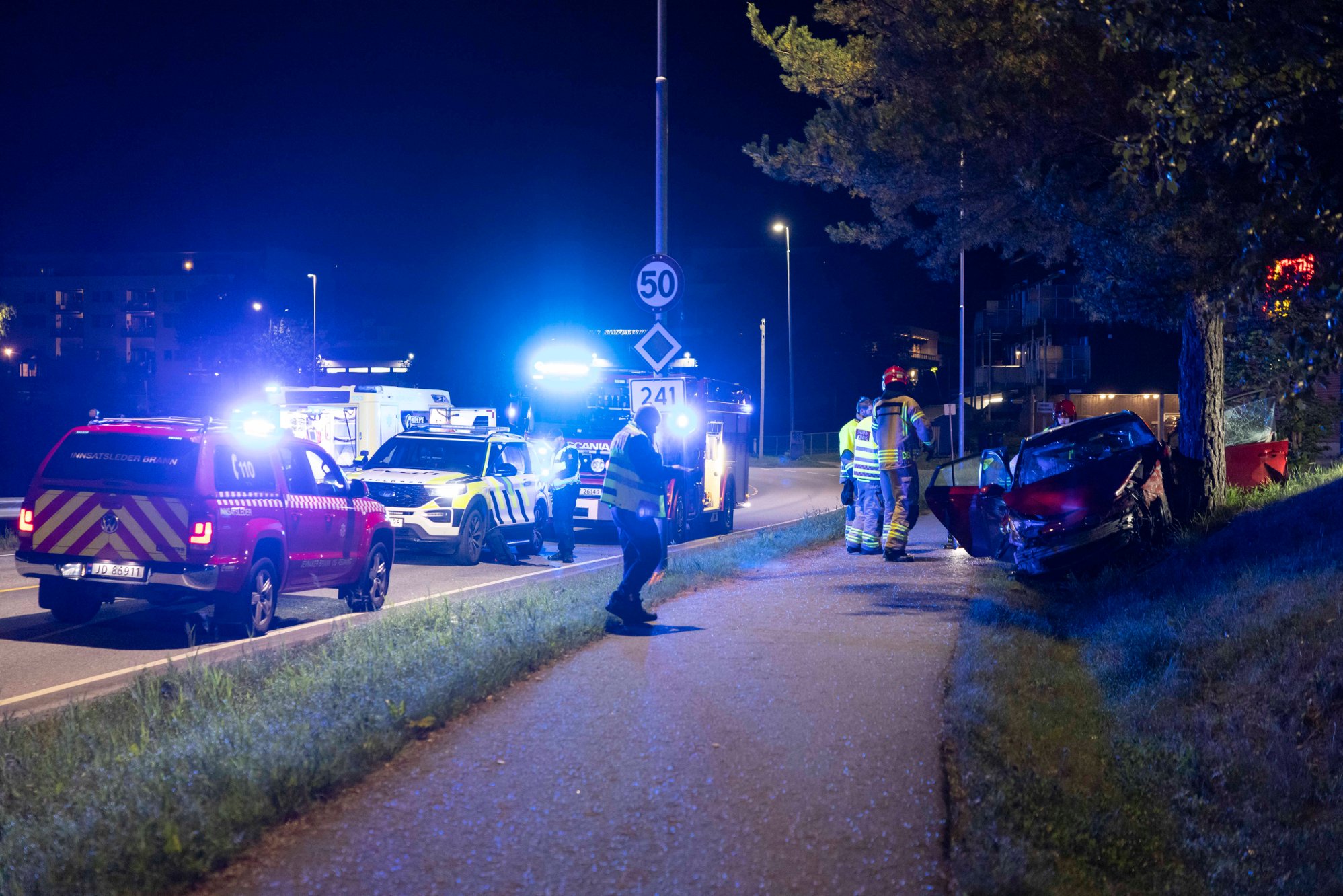 Ung sjåfør kolliderte med bygning: Nå er saken avgjort