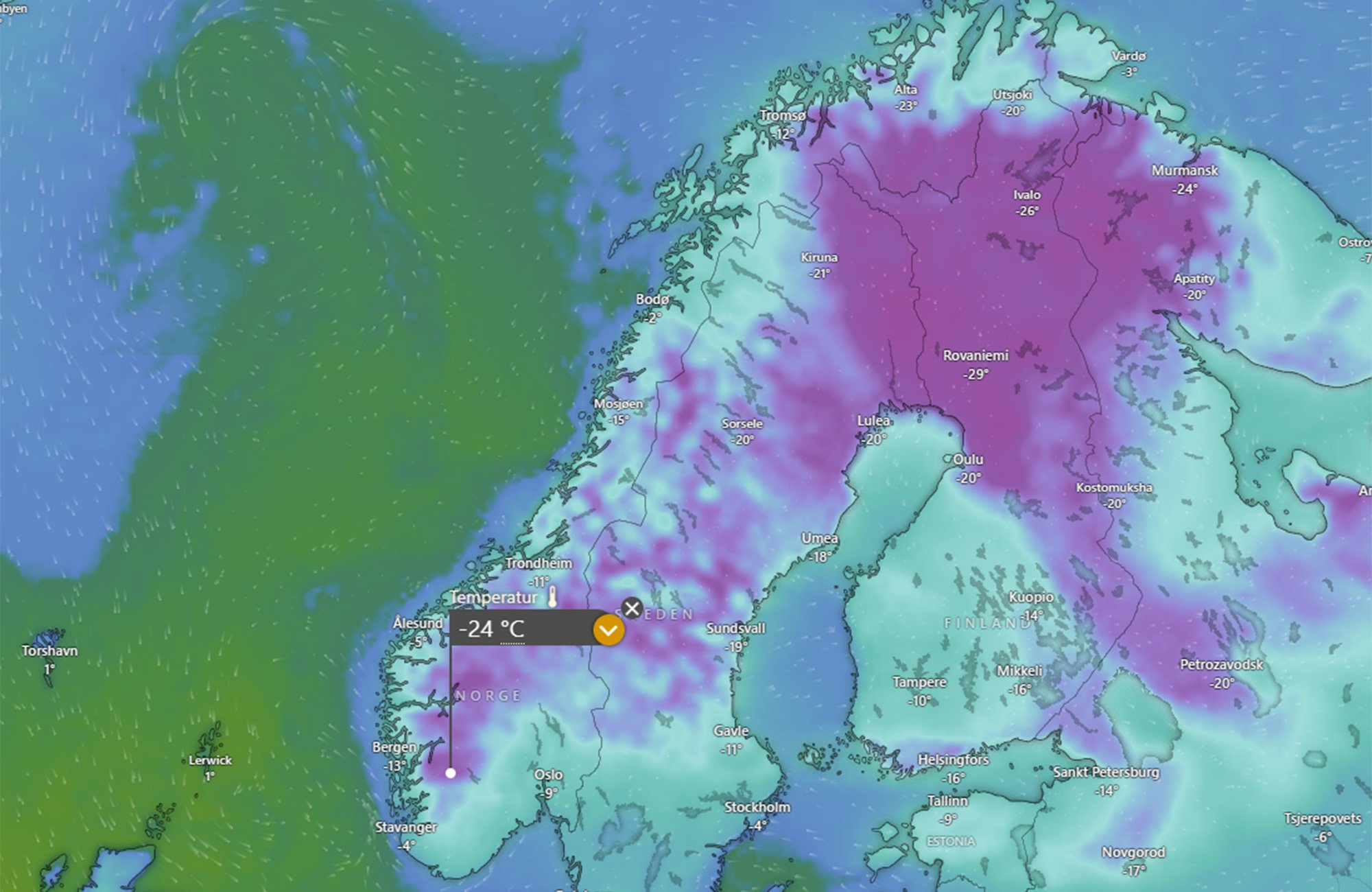 Ekstremprisane på straum tilbake i heile Norge