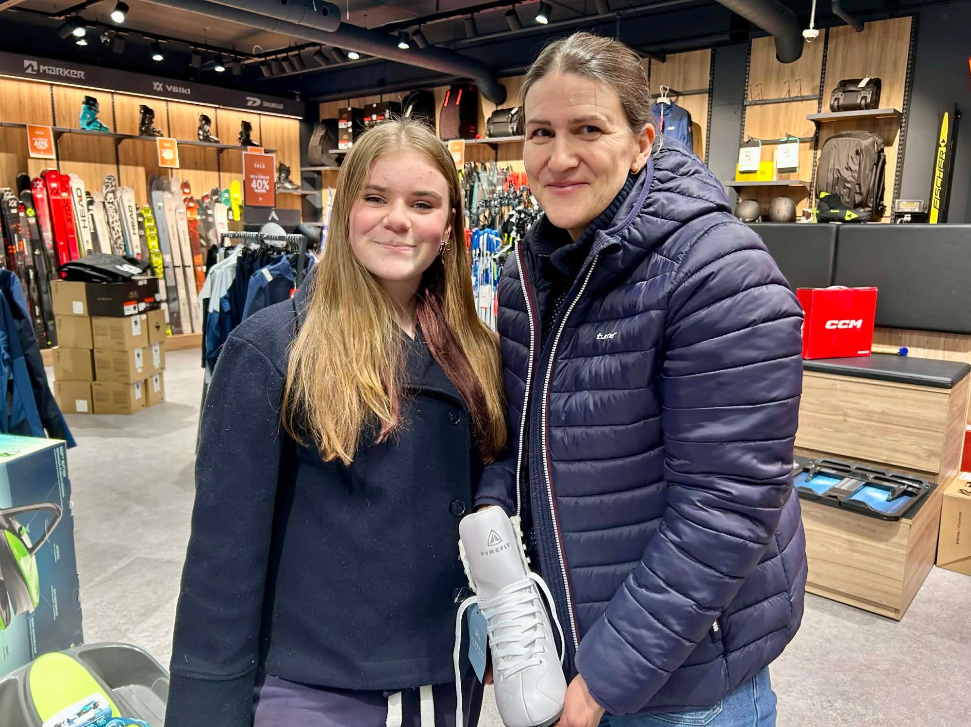 Skøytene rives vekk fra butikkene: – Vi var skikkelig heldige   