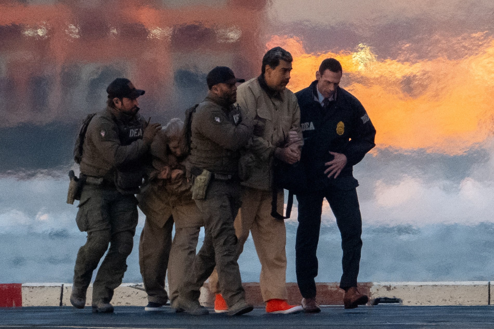 Mystisk veddemål: Tjente millioner
på Maduros fall