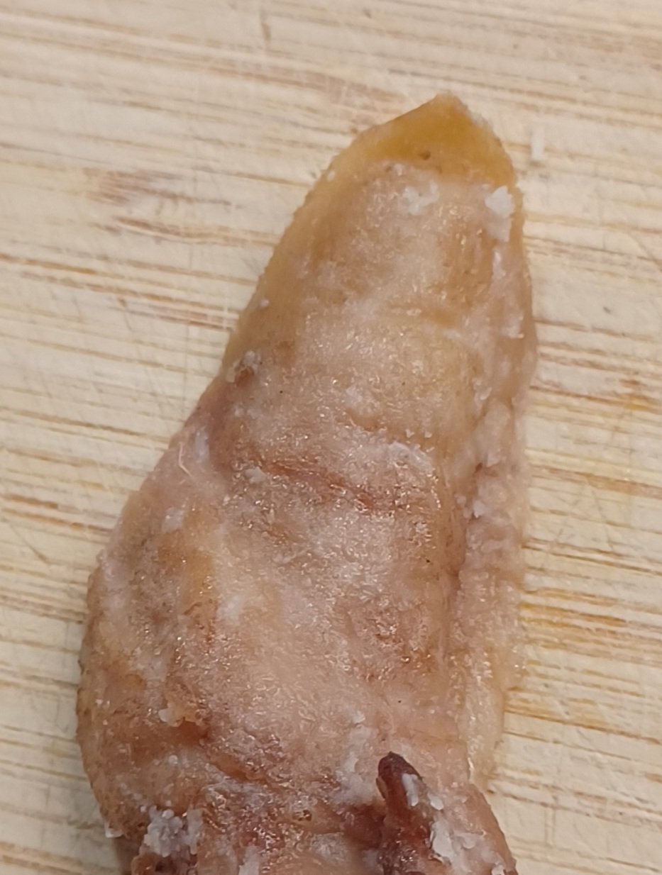 Gjorde udelikat funn i pinnekjøtt-middagen: – Ligner en avkappet tommel