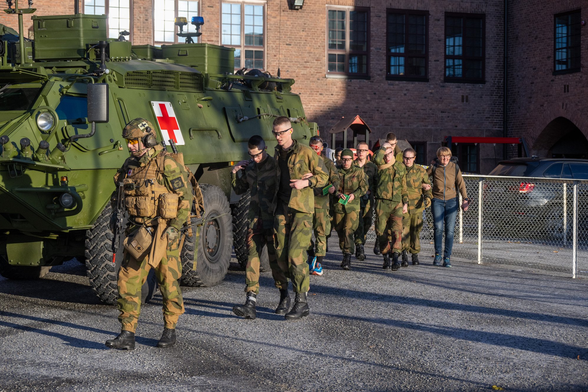 Opplyser om støy og skyting – storøvelse med militæret