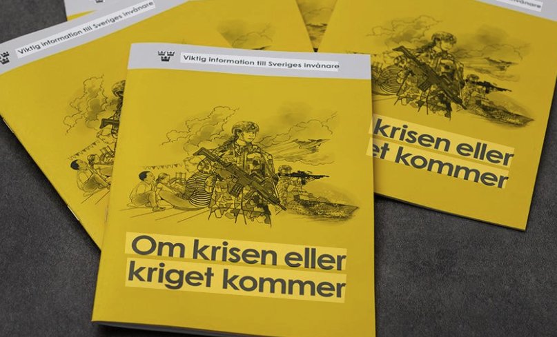 Nå forbereder svenskene seg på krig