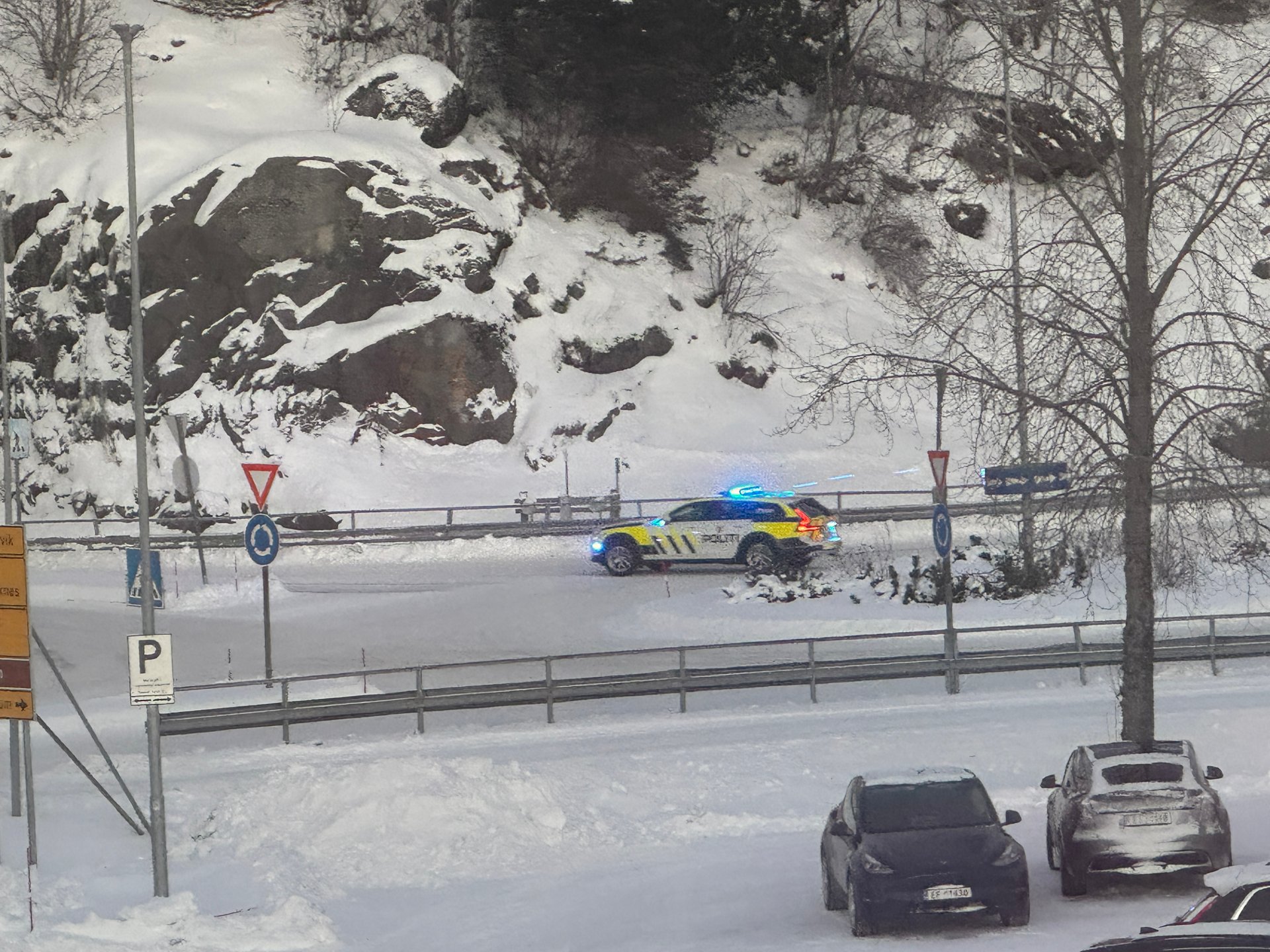 Trafikkulykke på E10