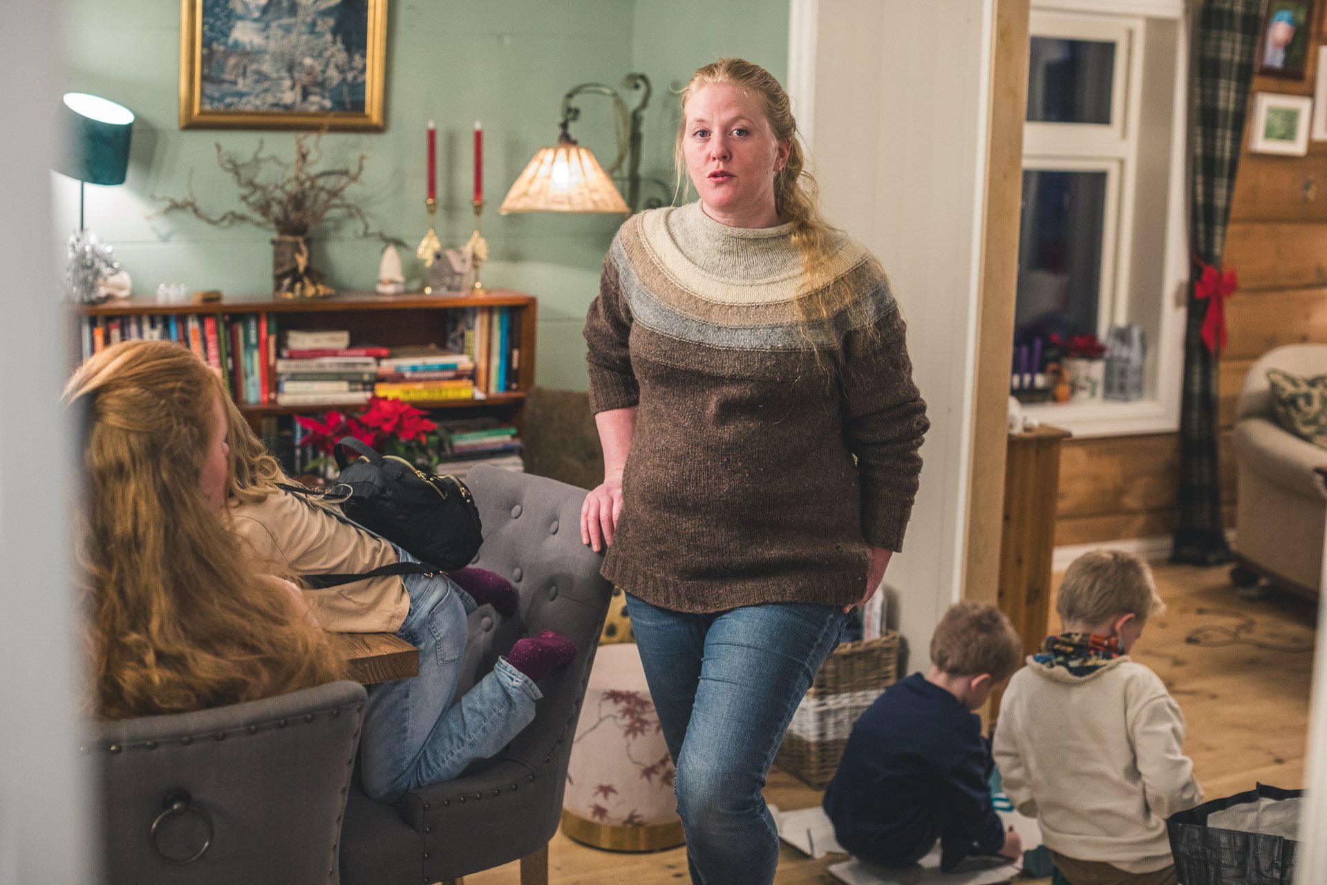 Nina Sofie havarerte på fjorden i mørket med fem ungar om bord 