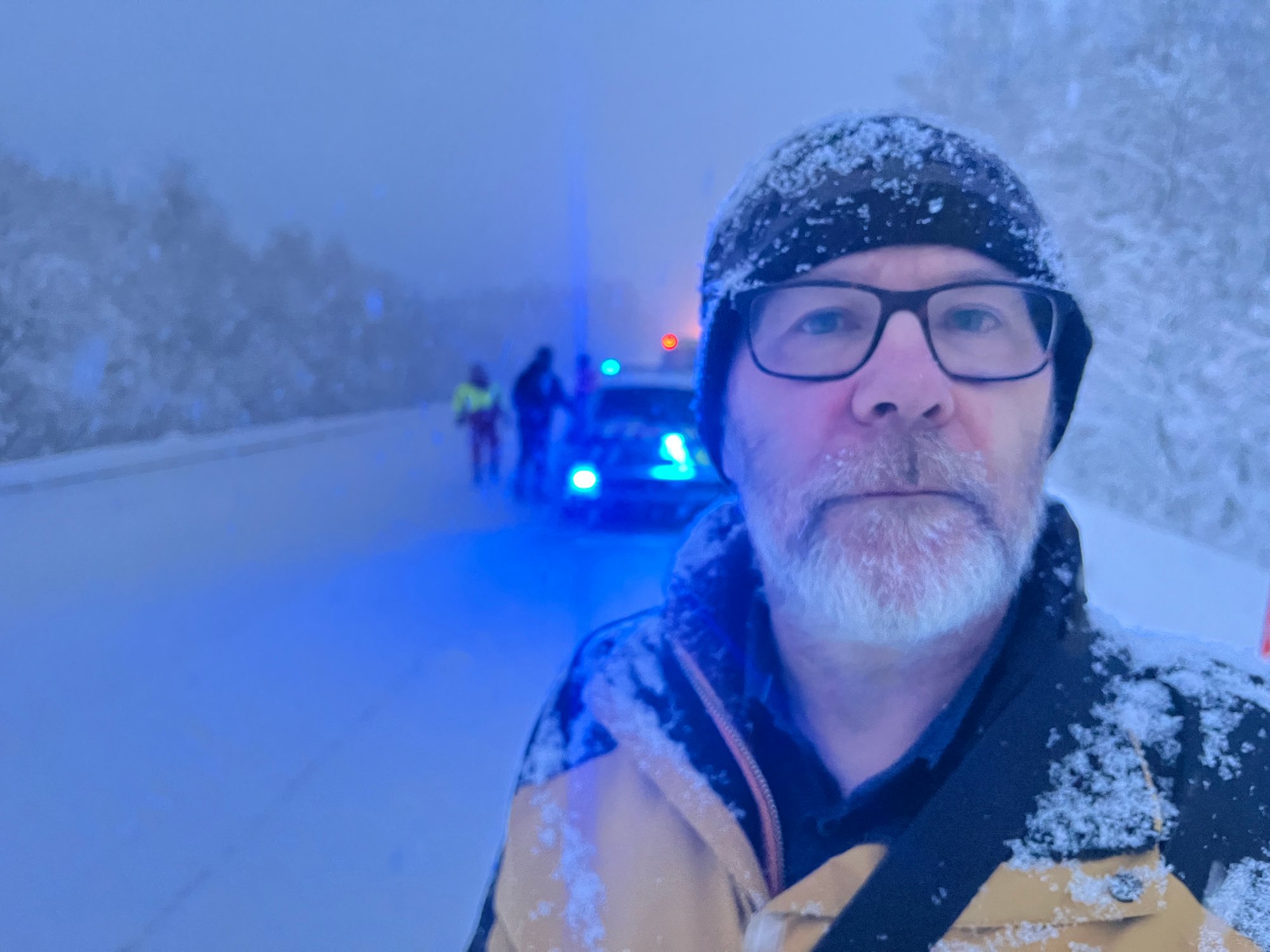 Sigbjørns bil ble totalskadd på E6: – Har ventet på en ulykke i 25 år