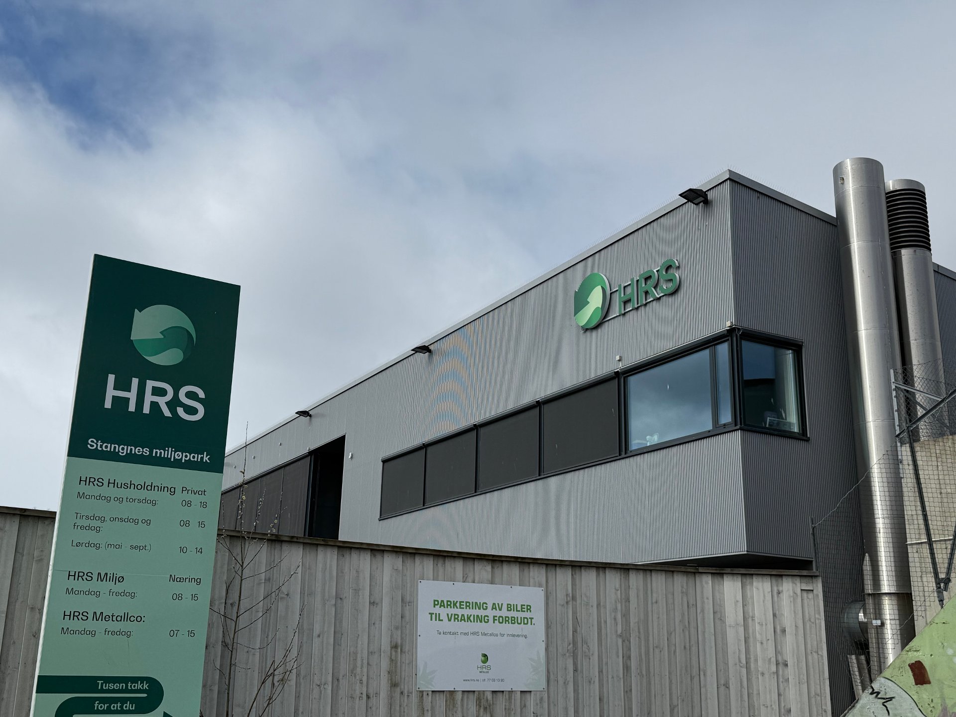 HRS vil samle all avfallsaktivitet på én tomt på Stangnes