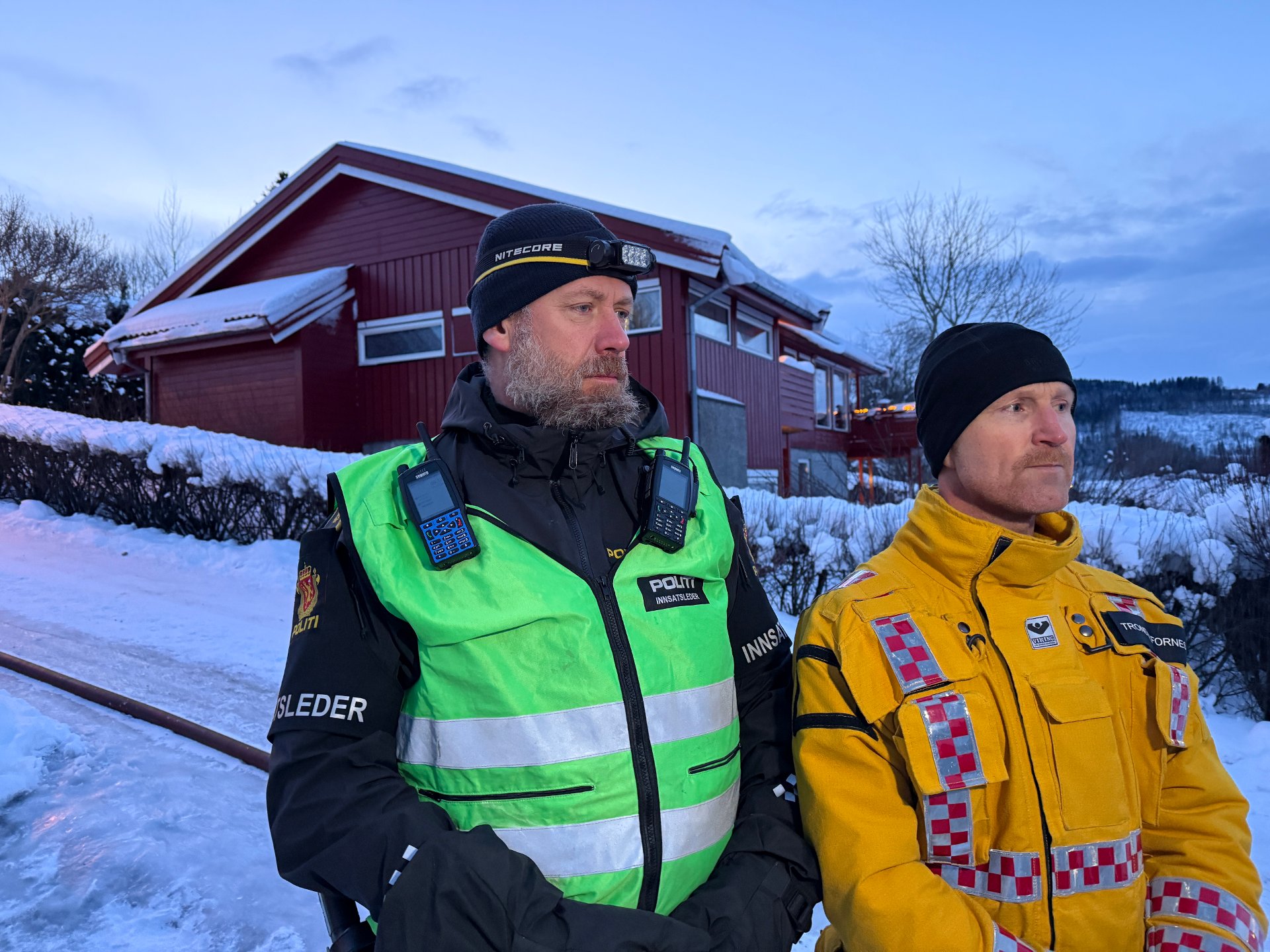 Opptak: Pressekonferanse i Verdal etter branntragedien