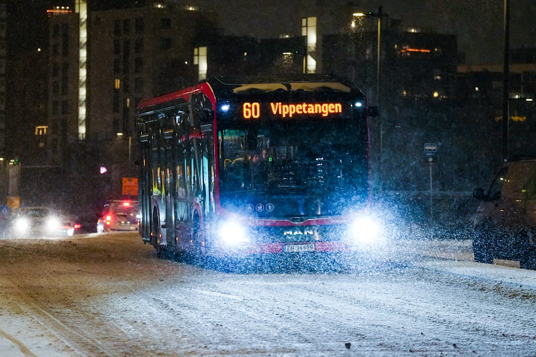 Forbereder seg på snøkaos på Østlandet