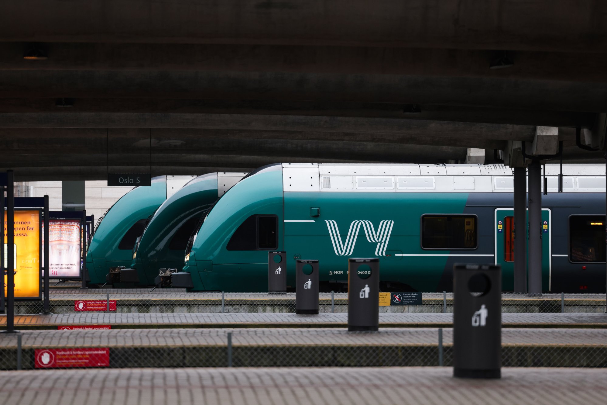 Ingen togtrafikk natt til søndag