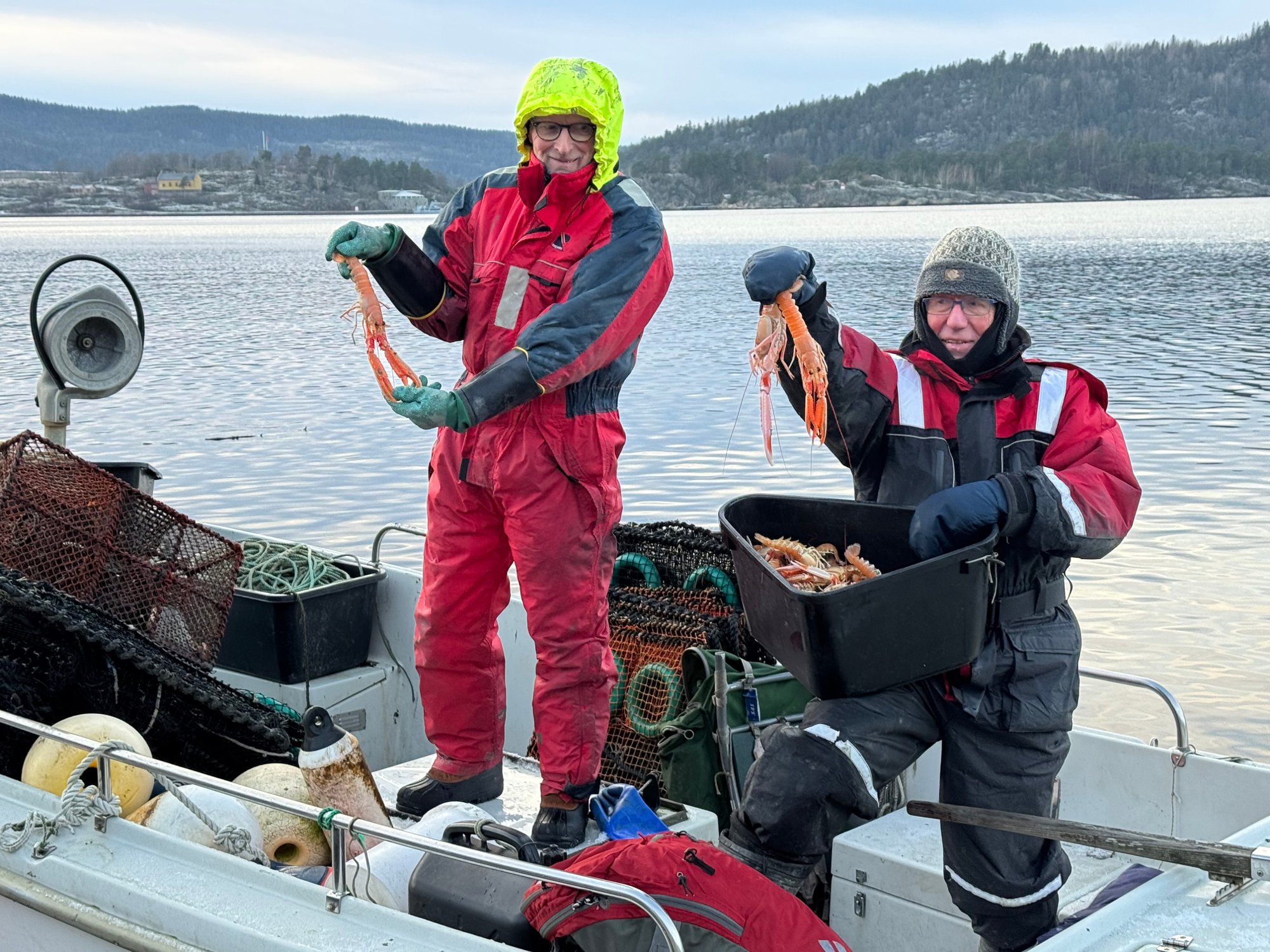 Den siste fisketuren på ti år: – Avsluttet med stil
