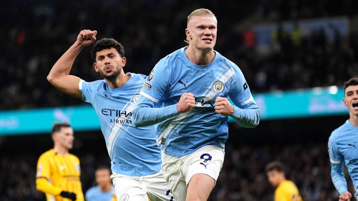 Rekord-Haaland: Scoret for 150. gang for Manchester City