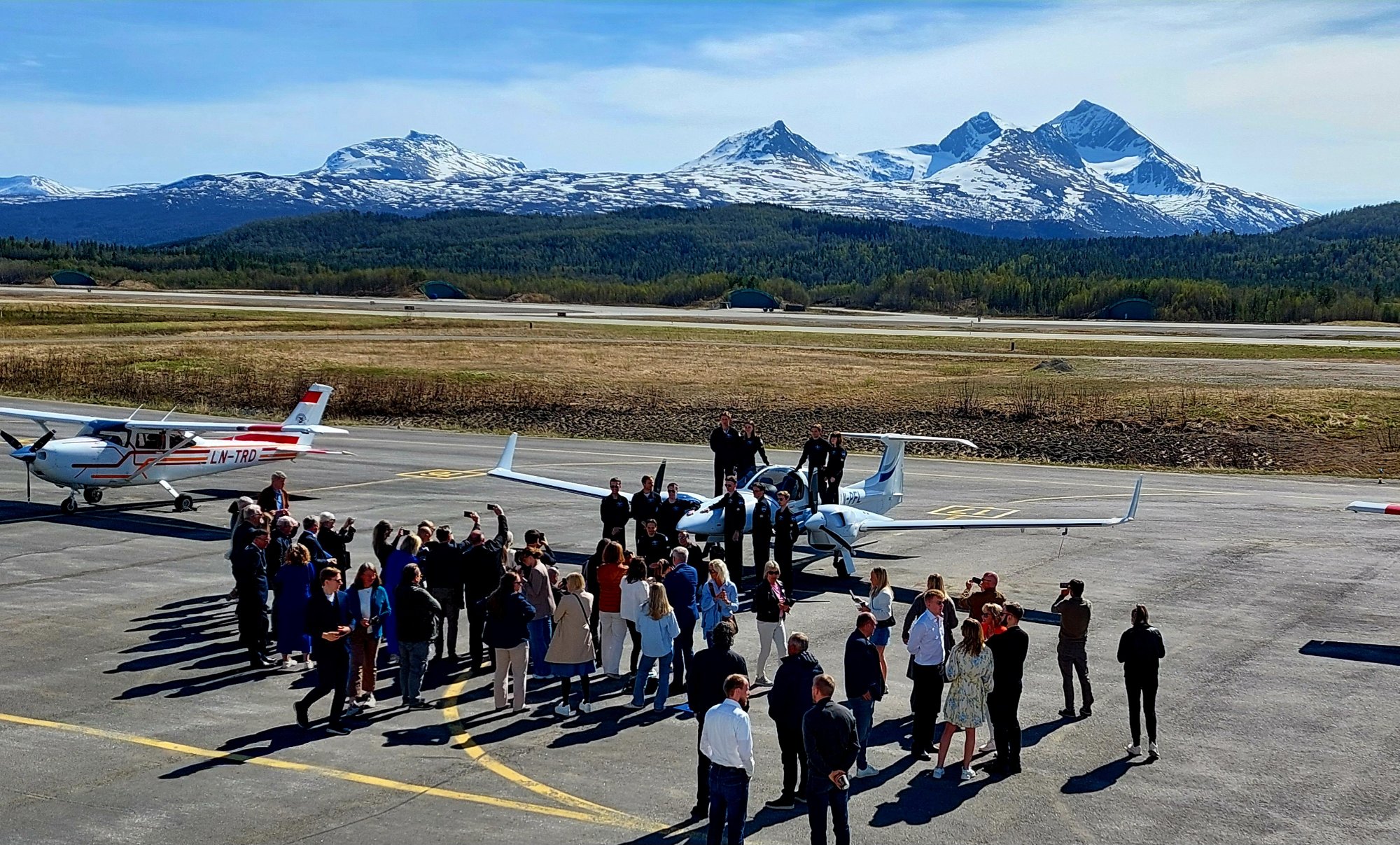 200 pilotstudenter står uten skoleplass – på Bardufoss er de villige til å ta dem under sine vinger