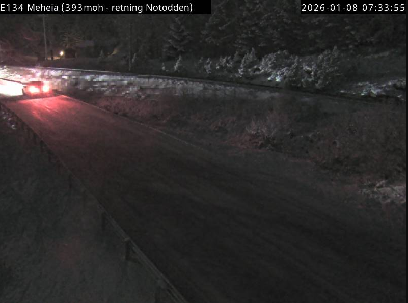 Slik ser det ut på veiene akkurat nå