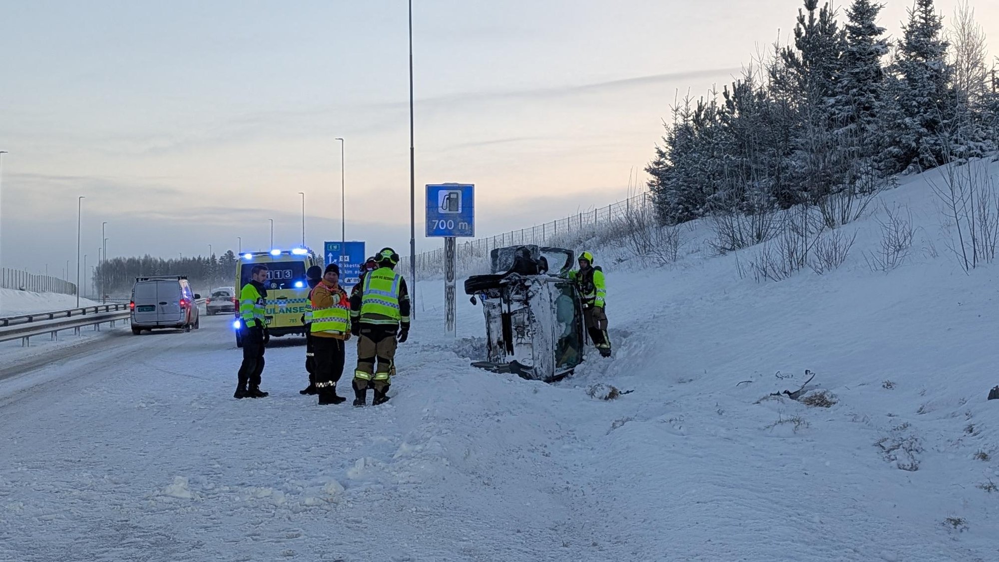 Trafikkuhell på E18