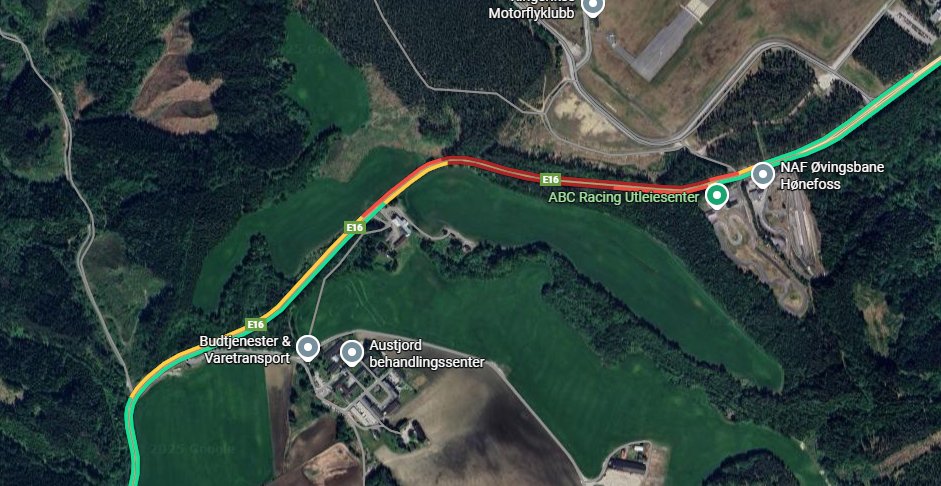 Vogntog står fast – politiet ber folk være tålmodige