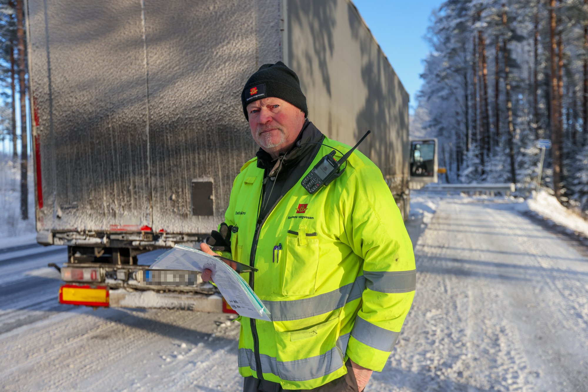 – Litt rart at entreprenøren ikke har lagt på mer sand