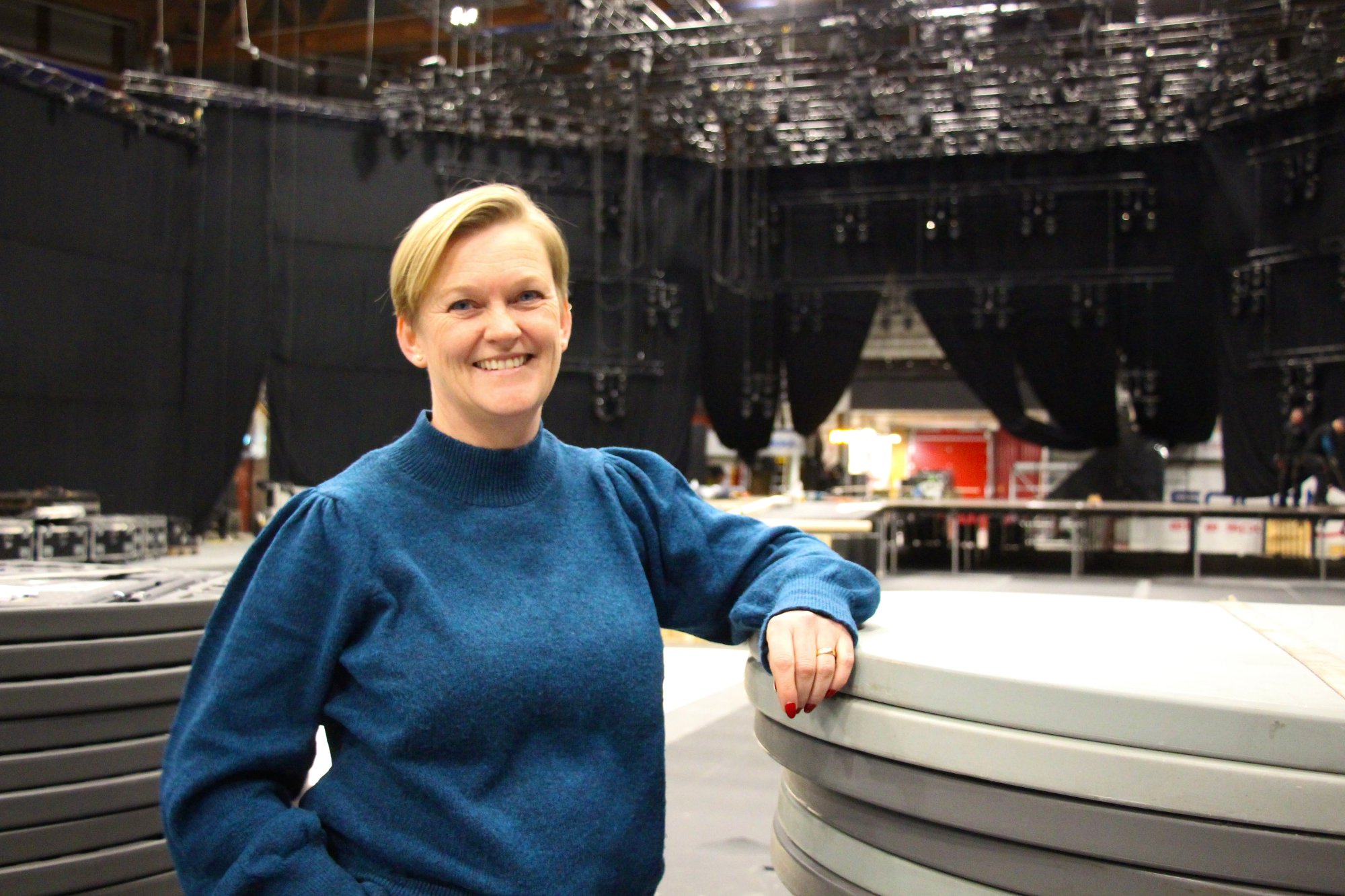 Her rigges det til fest: – Det er her det hører hjemme