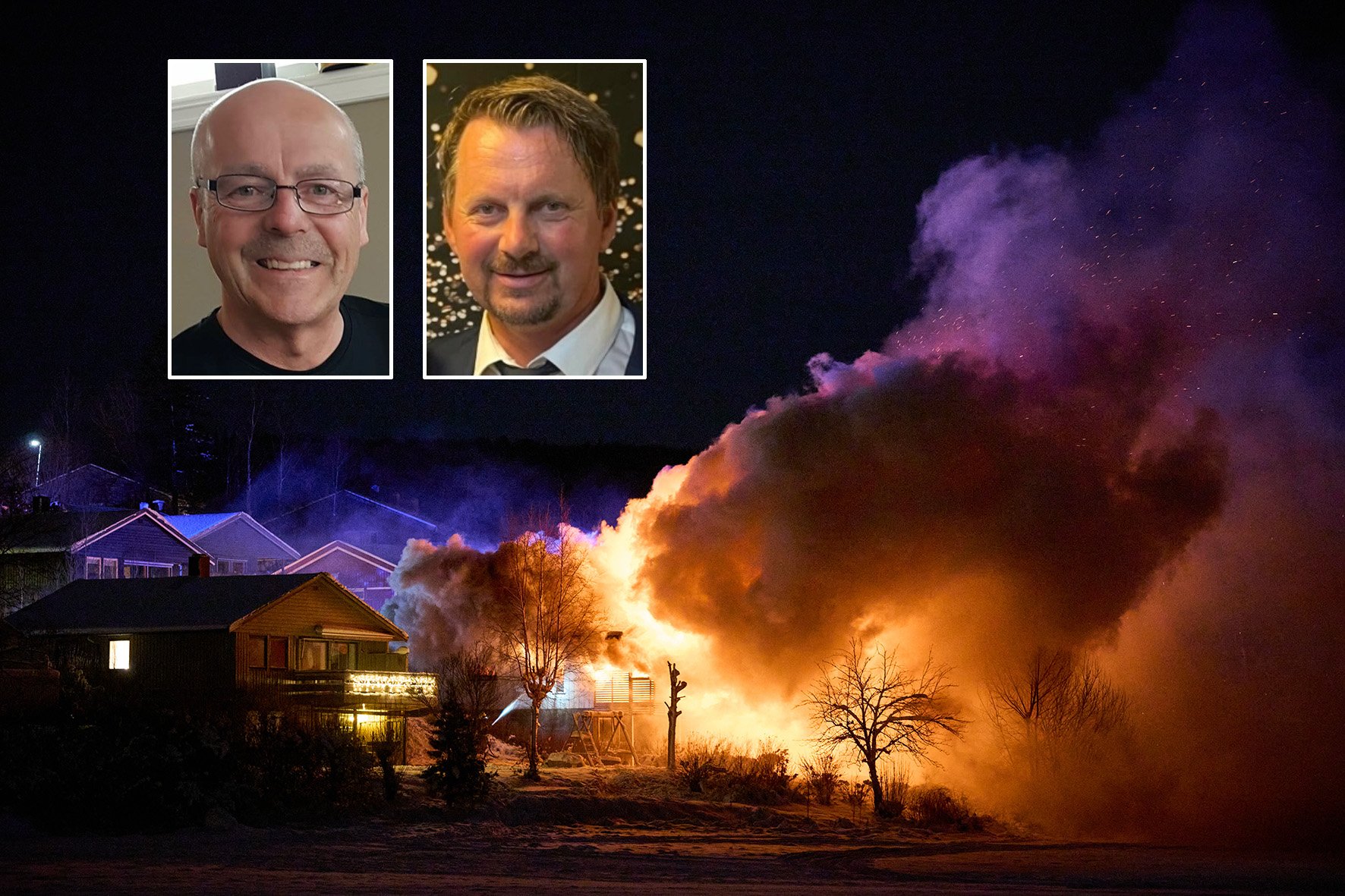 Frigir navnene på brannmennene som døde