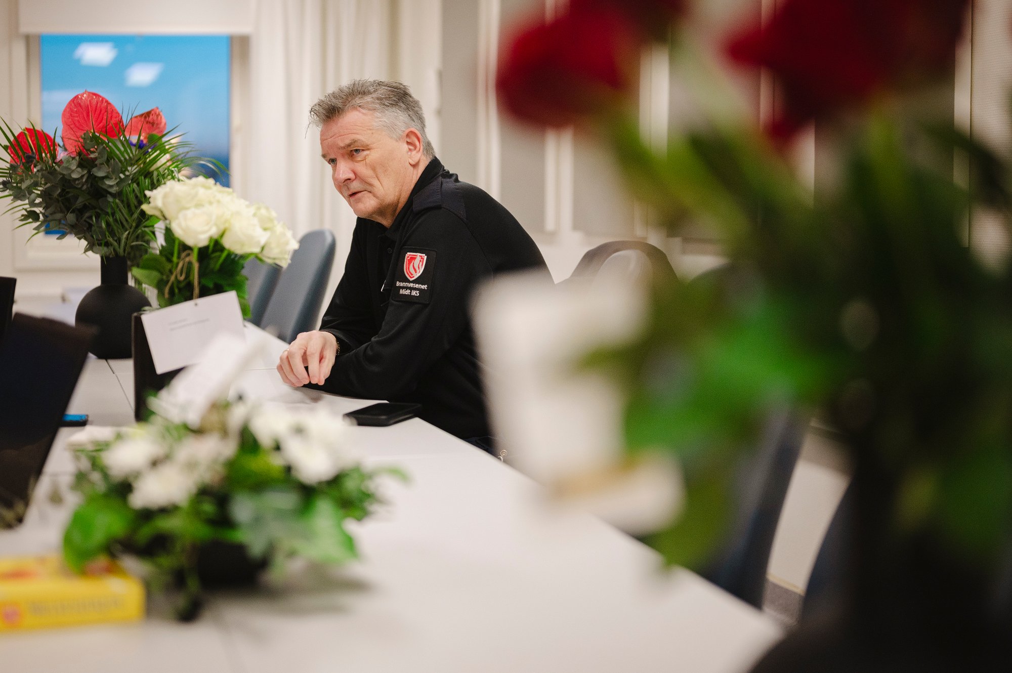 Håvard Bye etter brannen i VInne, Verdal