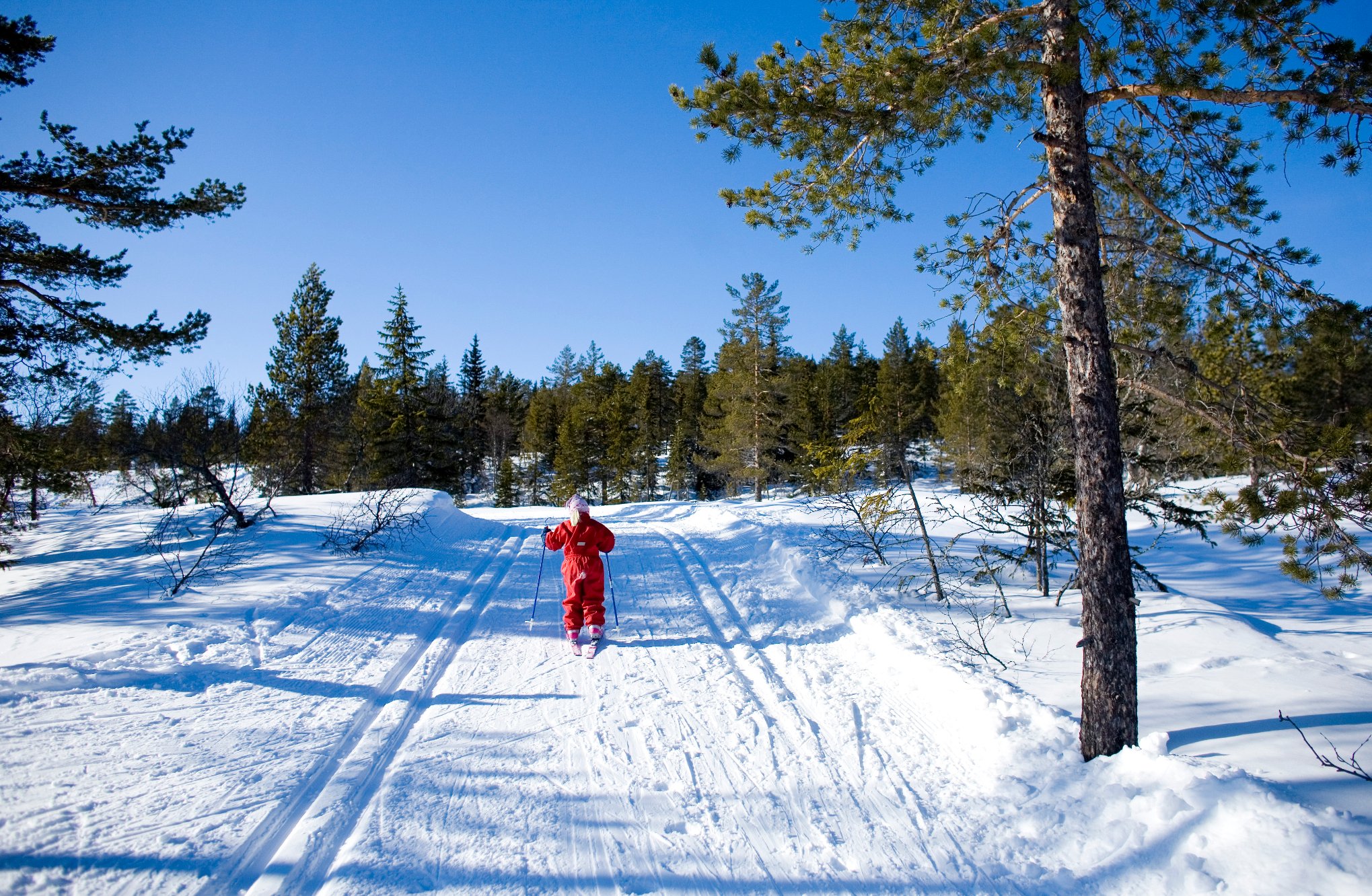 Sprengkulde og strålende sol – drømmehelg for skifolket i vente