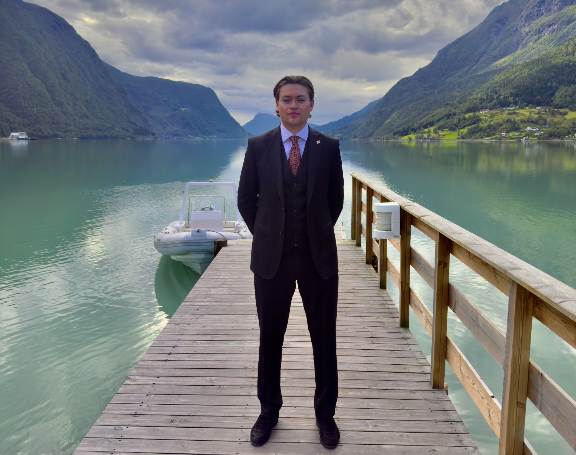 Melchior (25) frå Stavanger tek over som hotellsjef