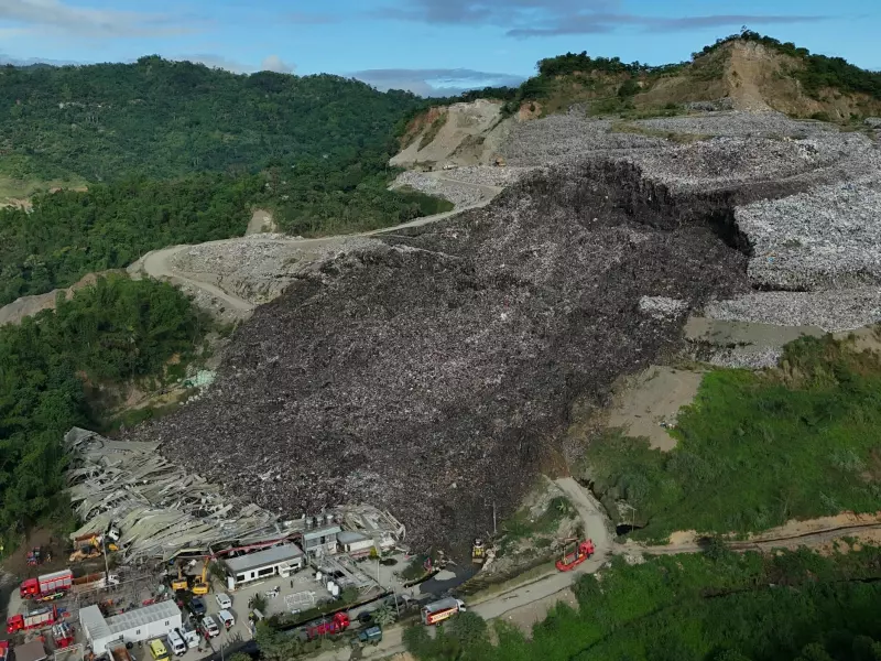 Dødstallet stiger etter søppelfjell-kollaps på Filippinene