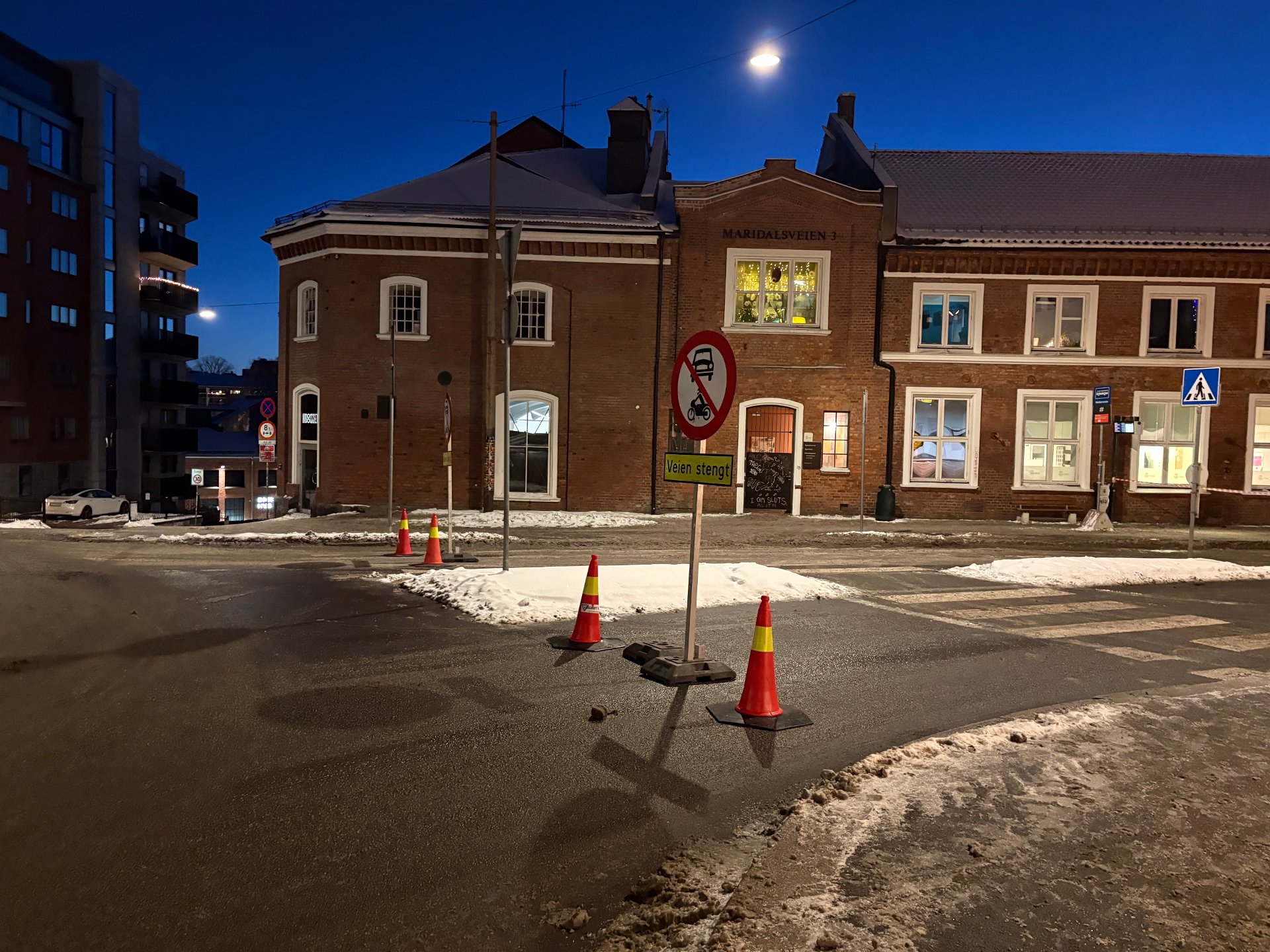 Problemer for viktige bussruter – må ha omkjøring i flere dager