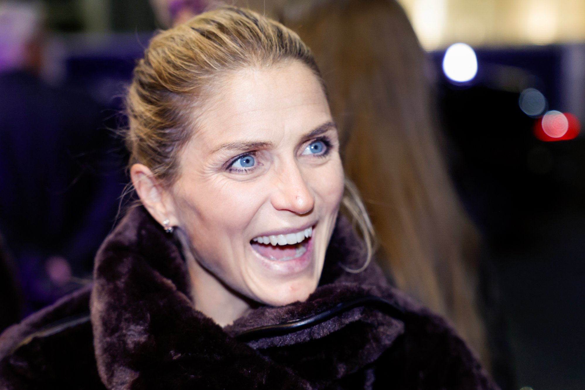 Therese Johaug avslørte fødsel på direkten