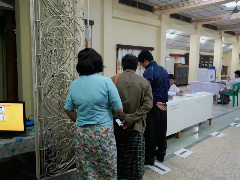 Andre runde av valget i Myanmar er i gang