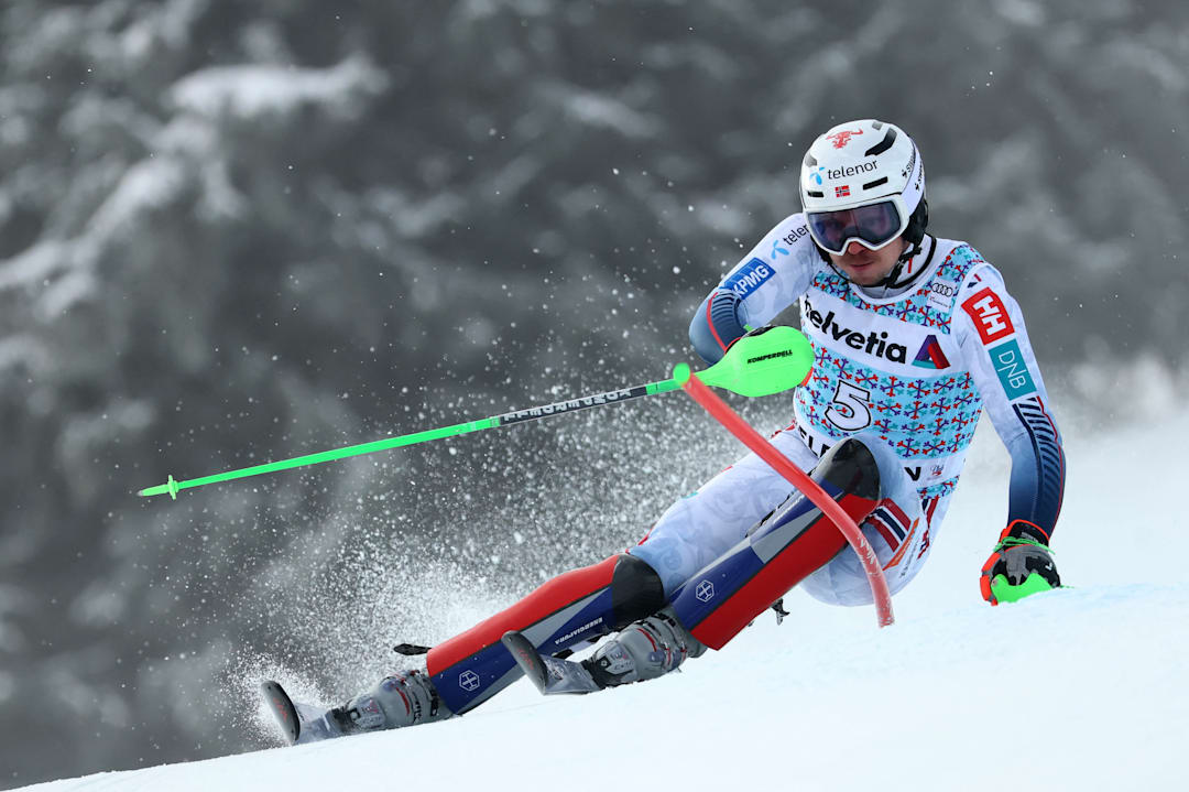 Henrik Kristoffersen mistet ledelsen: Nummer tre i Adelboden