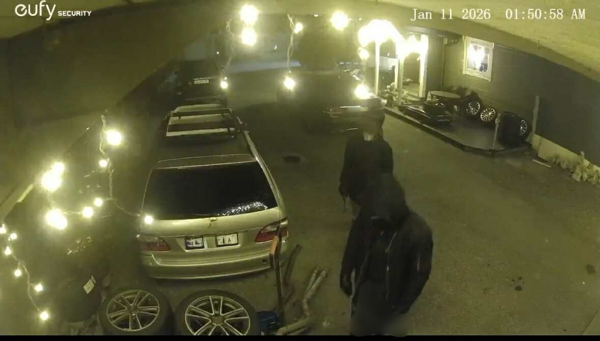 Fekk maskerte menn på tunet. – Ei ubehageleg oppleving