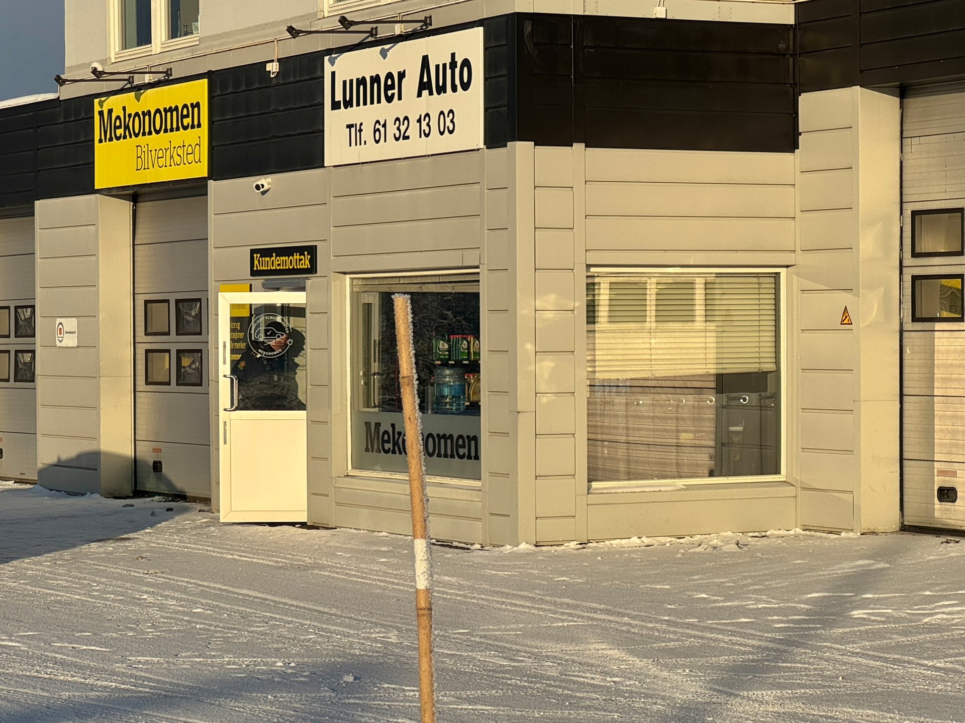 Innbrudd på bilverksted søndag