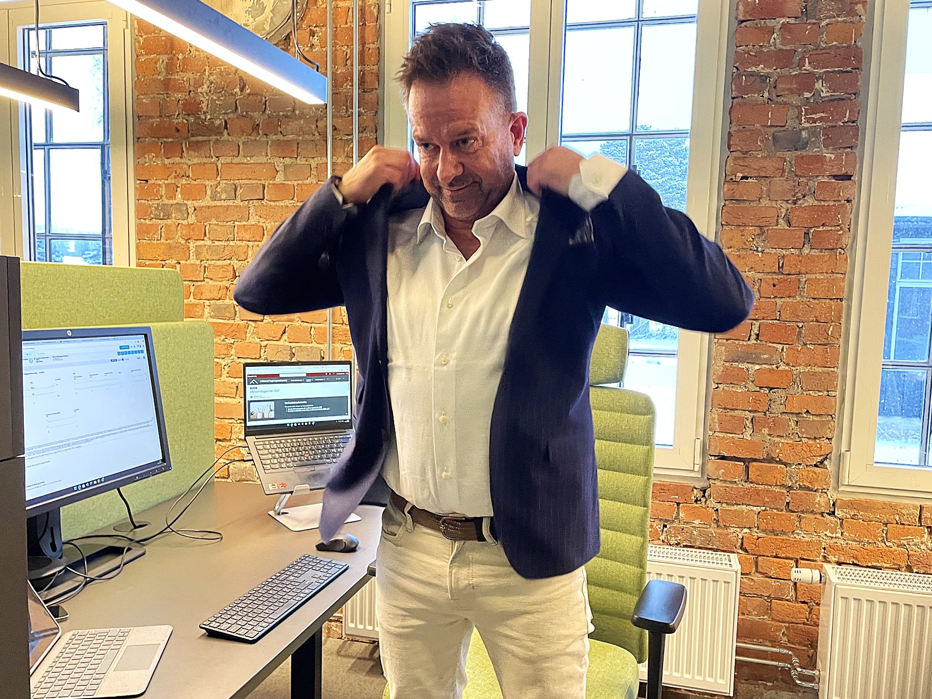 Nå gjør han comeback som eiendomsmegler