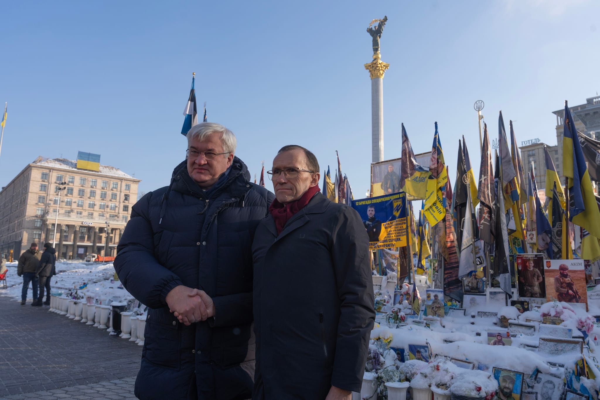 NRK: Eide måtte i tilfluktsrom under nattens russiske rakettangrep mot Kyiv