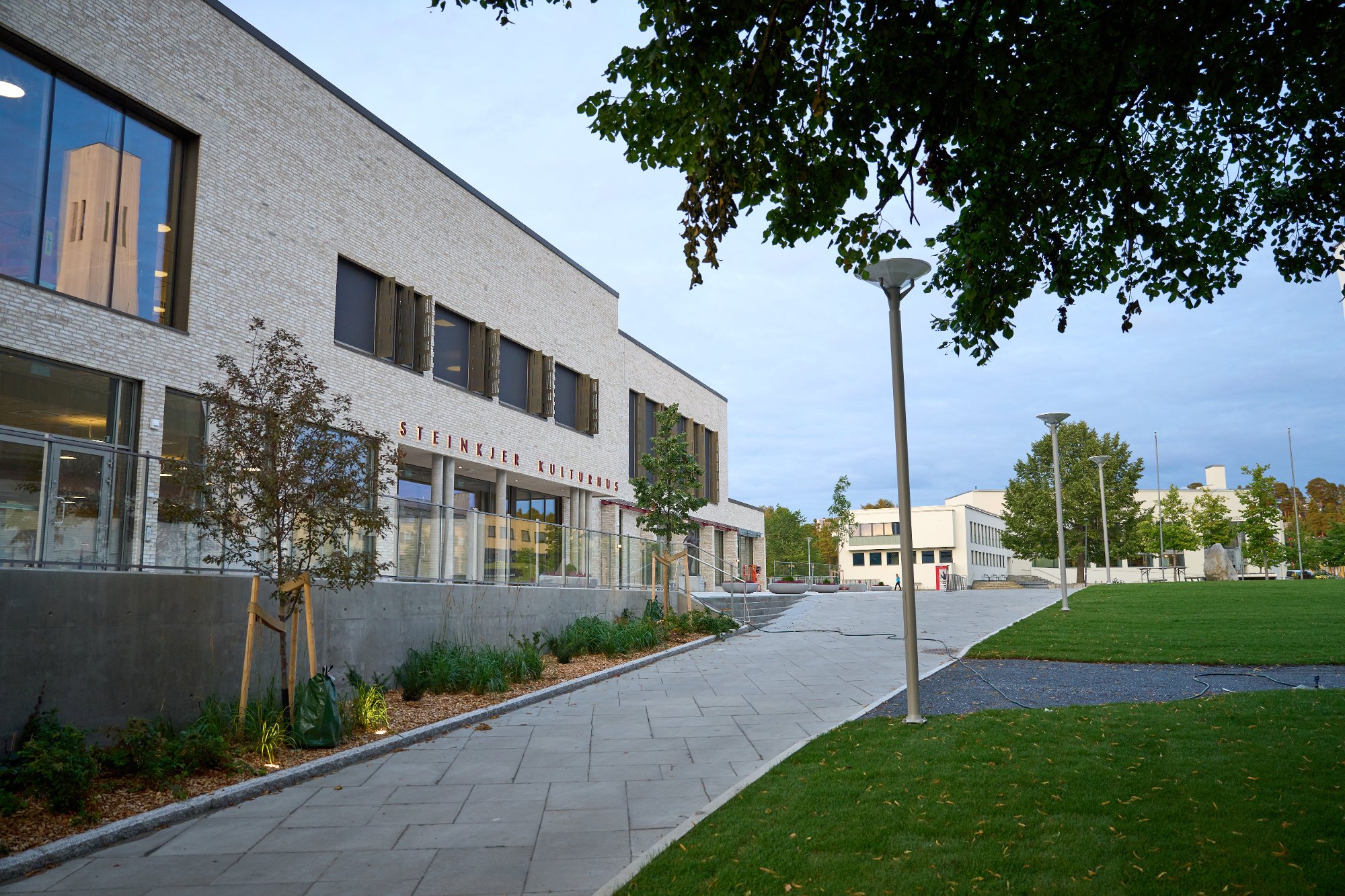Steinkjer kulturhus. Kulturhuset i Steinkjer.


